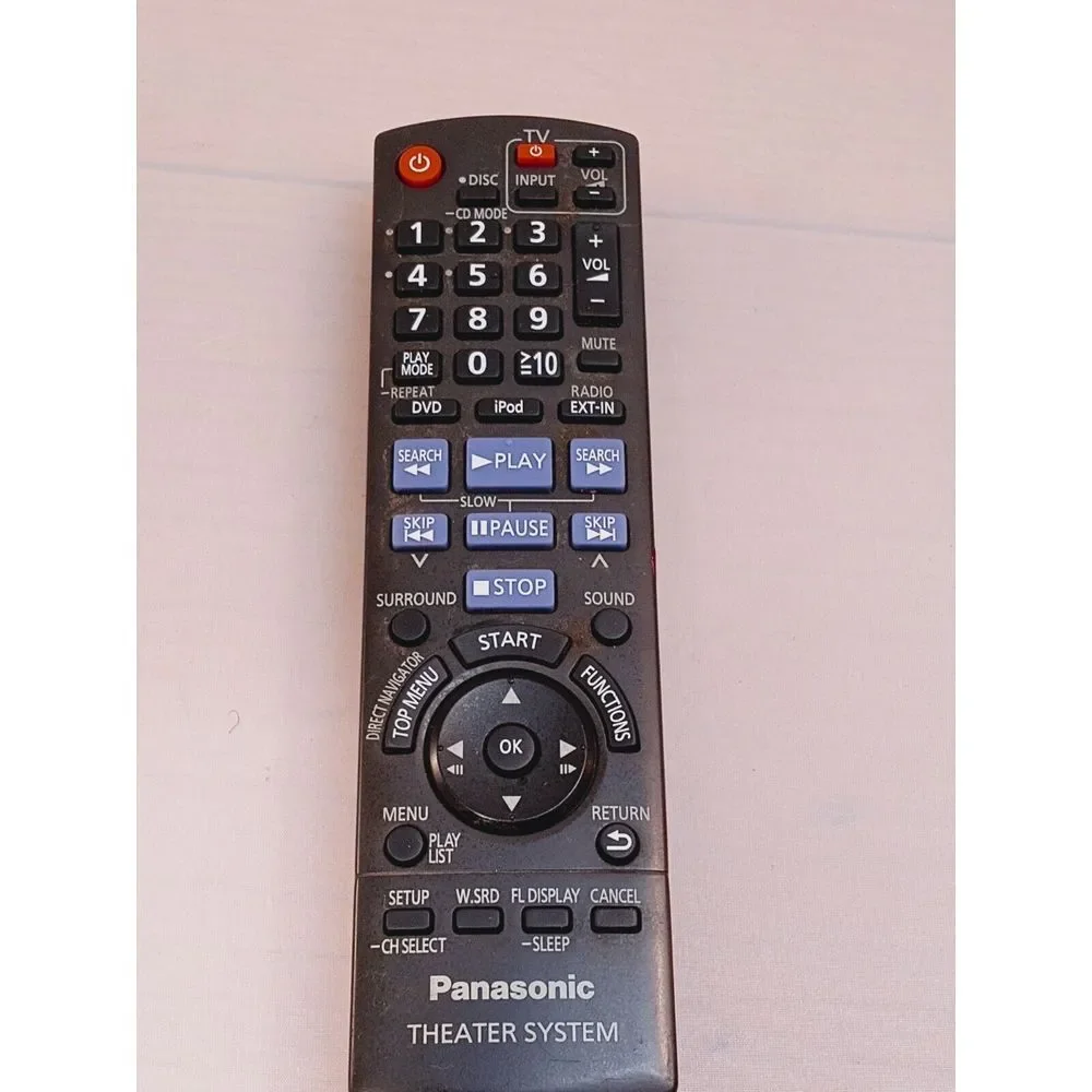 Genuine Panasonic N2QAYB000359 Theater System Remote Control‎